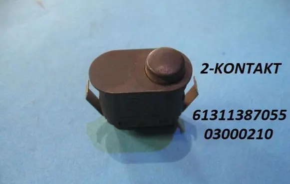 Fog light switch