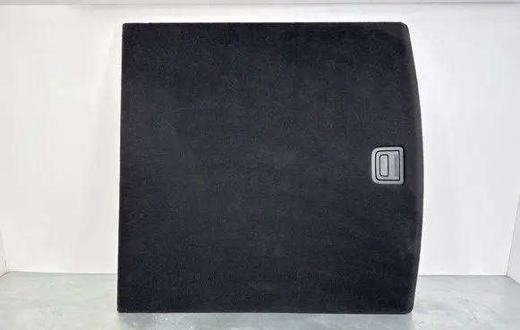 Volkswagen Touareg III Trunk/boot floor carpet liner 760858855C