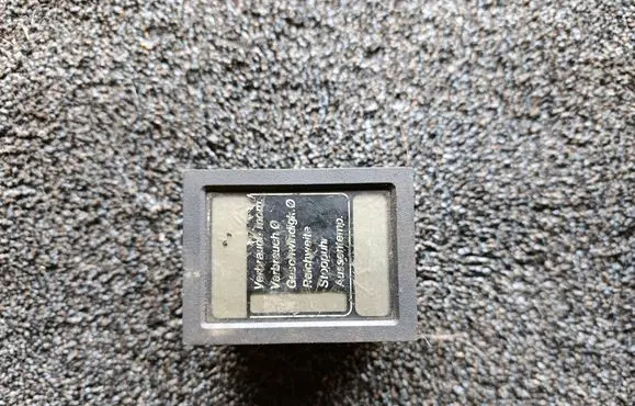Opel Omega A Head up display screen 90213389