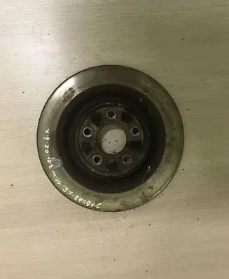 Jaguar XE Rear brake disc
