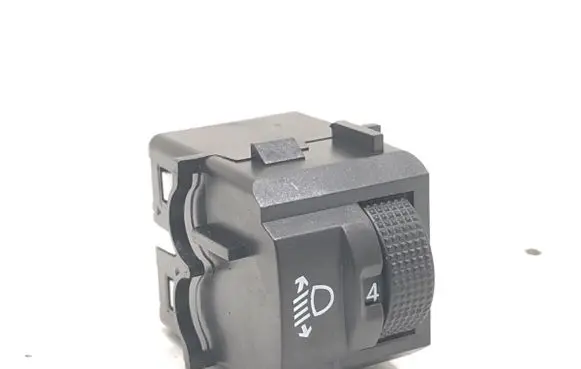 Headlight level height control switch