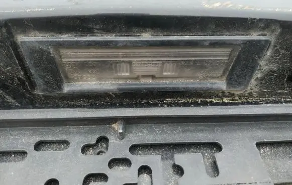 Alfa Romeo 147 Number plate light