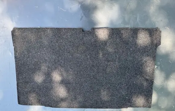 Fiat 500 Trunk/boot floor carpet liner 1UY00KA9AB 2214301003