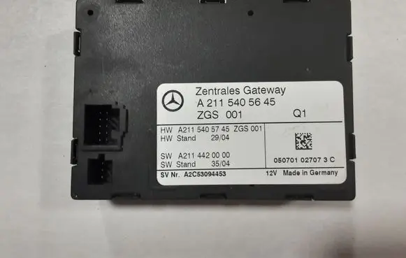 Mercedes-Benz E W211 Door central lock control unit/module A2115405645