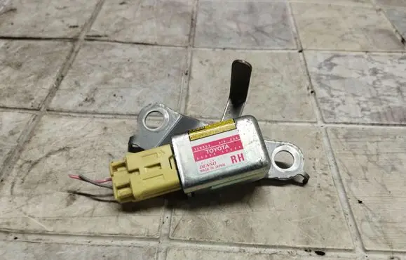 Airbag deployment crash/impact sensor