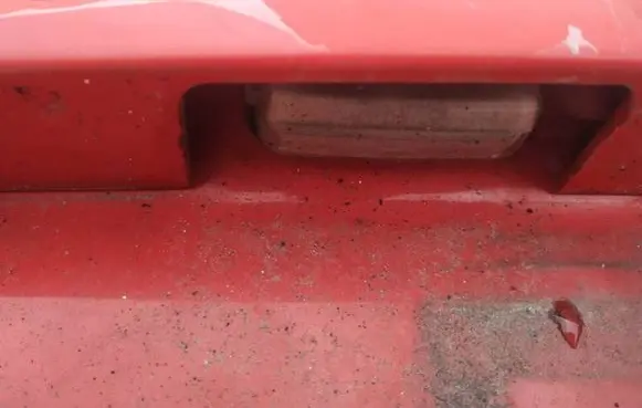 Peugeot 206 Number plate light