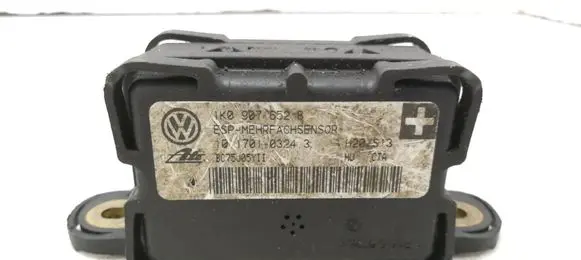 Skoda Octavia Mk2 (1Z) ESP acceleration yaw rate sensor 1K0907652B 10170103243 BC75J05YT1