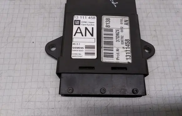 Opel Vectra C Door control unit/module 13111458 5WK46003
