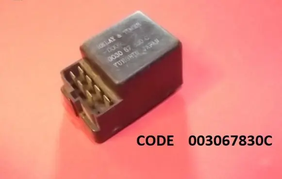 Mazda 626 Central locking relay 003067830C