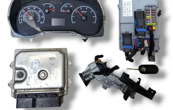 Opel Combo D Engine ECU kit and lock set BC.0111601.B 55246588