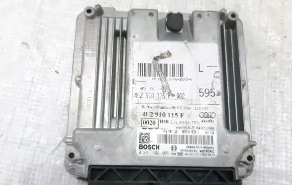 Audi A6 S6 C6 4F Engine control unit/module 4F2910115F 0261S02466