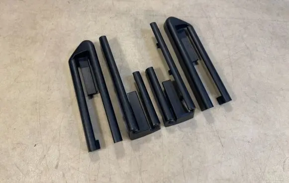 BMW X5 E70 Front passenger seat rail trim 52107165380