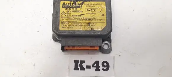 Citroen Berlingo Airbag control unit/module 9638604280 550897200