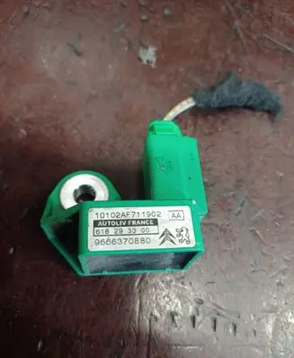 Airbag deployment crash/impact sensor