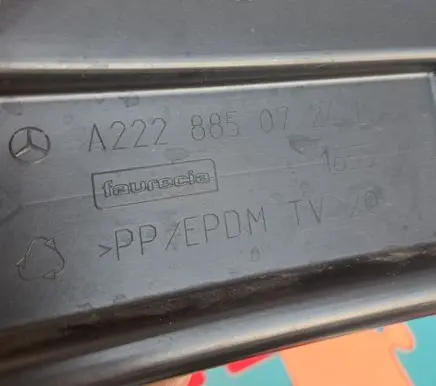 Mercedes-Benz S W222 Front bumper lower grill A2238850724