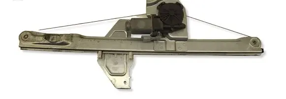 Citroen Berlingo Front door window regulator with motor 402104B 260210