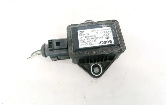 ESP acceleration yaw rate sensor