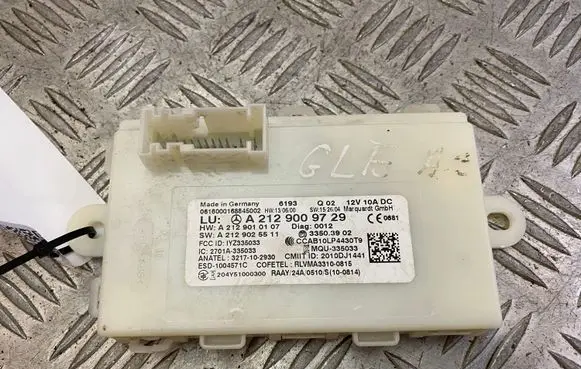 Mercedes-Benz GLE AMG (W166 - C292) Keyless (KESSY) go control unit/module A2129009729