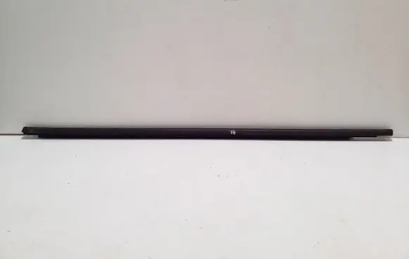 Front door glass trim molding