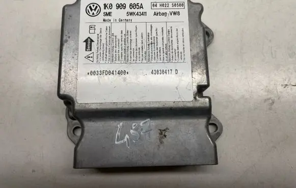 Volkswagen Golf V Airbag control unit/module 1K0909605A