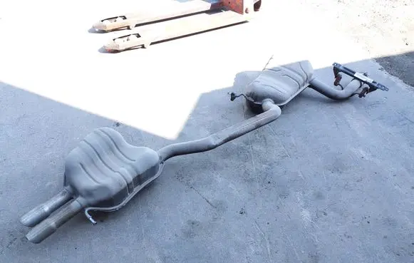 Volkswagen Jetta VI Muffler/silencer 1K0120N 1K0119BB