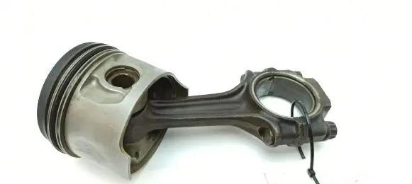 Piston with connecting rod