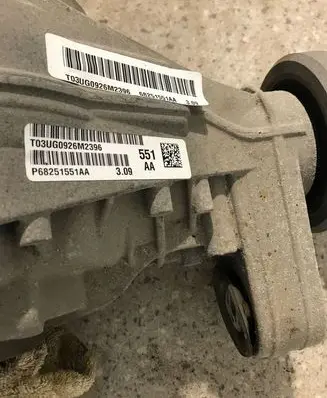 Dodge Durango Rear differential P68251551AA