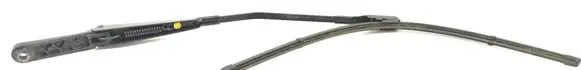 Front wiper blade arm