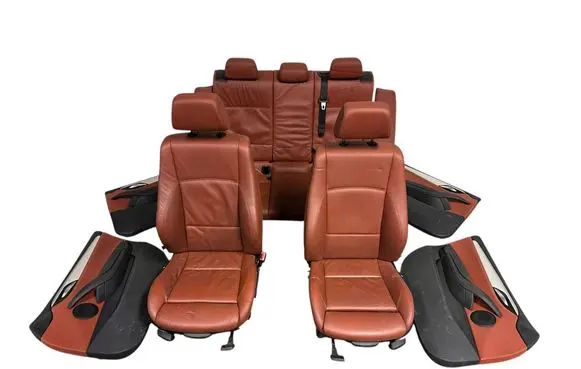 BMW X1 E84 Interior set rotbraun
