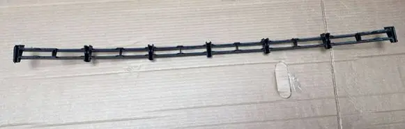Opel Astra G Front bumper lower grill 1400528