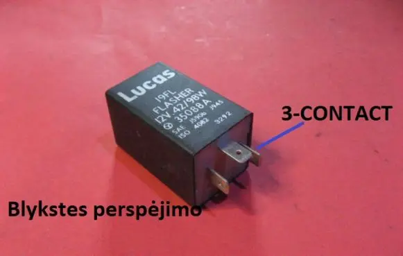 Opel Vectra B Light relay 09285484 73002