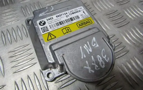 BMW 5 GT F07 Airbag control unit/module 34526857124 02695020194
