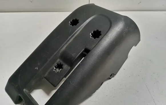 Steering wheel column trim