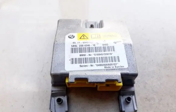 BMW 5 E60 E61 Airbag control unit/module 65776945155 2204346-10