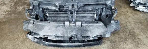 Skoda Superb B6 (3T) Radiator support slam panel 1K0121207 1K0121253BB