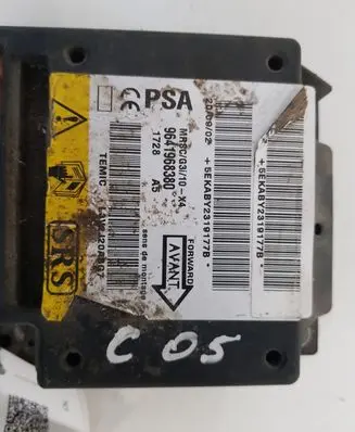 Citroen C5 Airbag control unit/module 9641968380