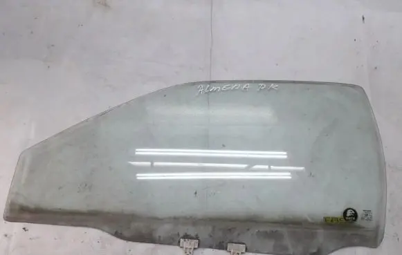 Nissan Almera Front door window glass four-door