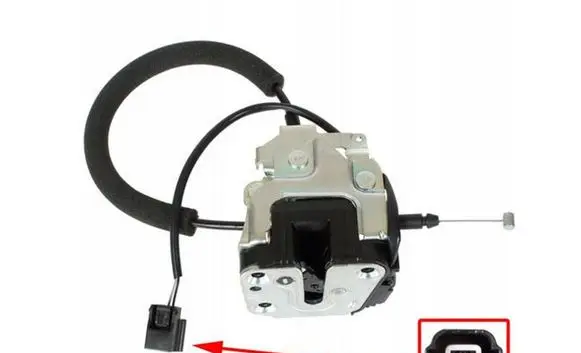 Renault Master III Rear door lock 8200661170 9080600Q0D