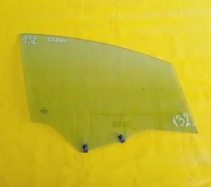Citroen C4 I Front door window glass four-door