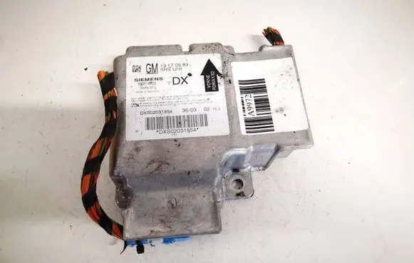 Opel Signum Airbag control unit/module 13170589 5wk43471