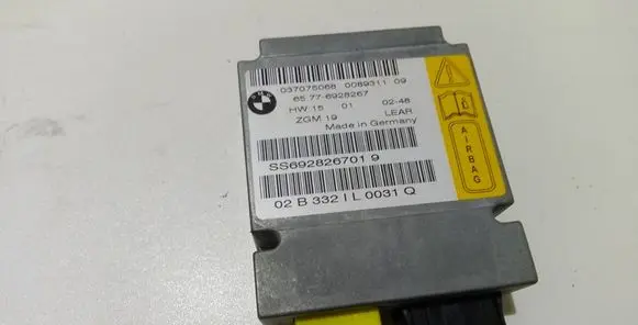 BMW 7 E65 E66 Airbag control unit/module 65776928267 6928267