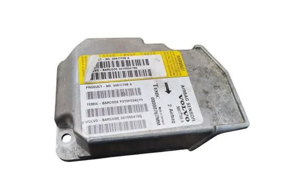Volvo S40, V40 Airbag control unit/module 30617708A 00000767MM 2AUD40