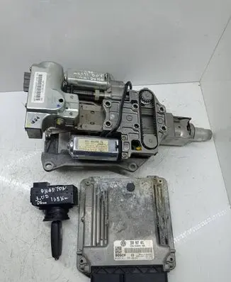 Volkswagen Phaeton Engine ECU kit and lock set 3D0907401 3D0905865E 4E0905852E