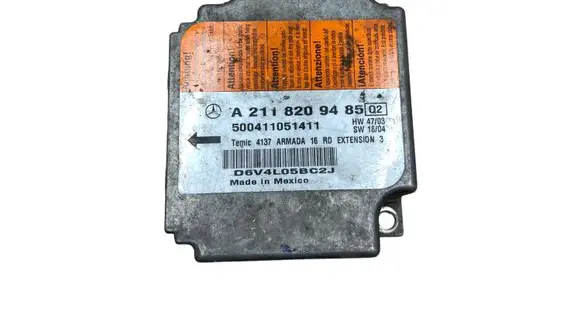 Mercedes-Benz E W211 Airbag control unit/module A2118209485 500411051411
