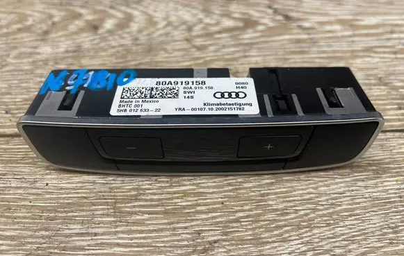 Audi Q5 SQ5 Climate control unit 80A919158 5HB012633