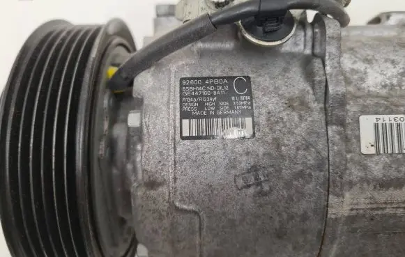 Nissan Qashqai Air conditioning (A/C) compressor (pump) 926004PB0A GE44716008411