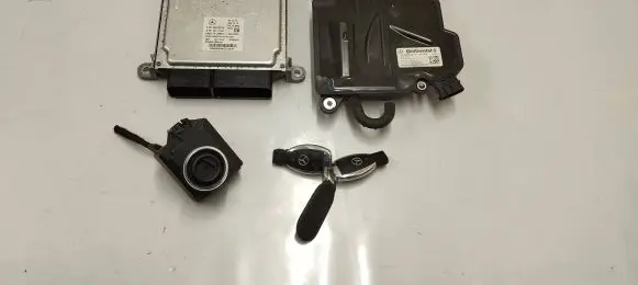 Engine ECU kit and lock set