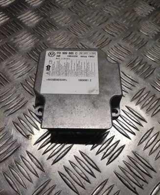 Seat Alhambra (Mk1) Airbag control unit/module 1T0909605C 09H025S1500 5WK43518
