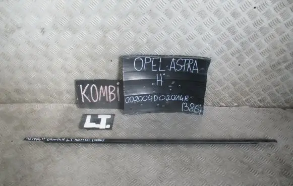 Opel Astra H Rear door windshield rail 