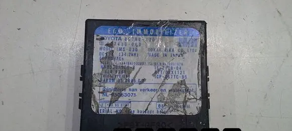 Toyota Camry Engine control unit/module 89780-33010